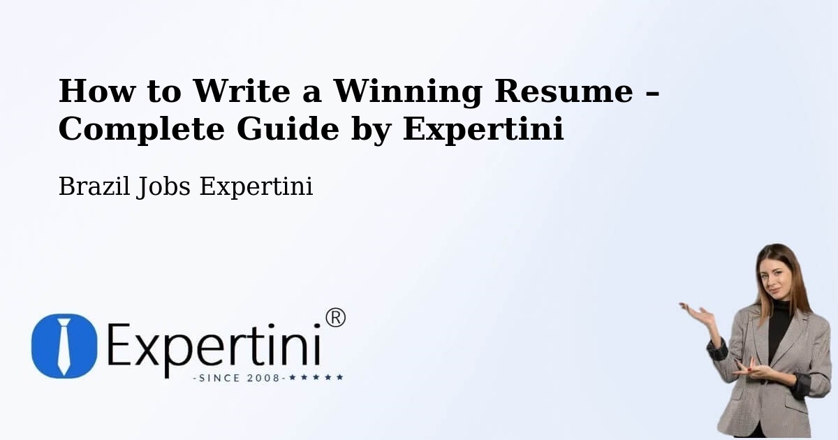 Resume Writing Guide for Job Seekers – Mauá - Mauá, Brazil Jobs Expertini